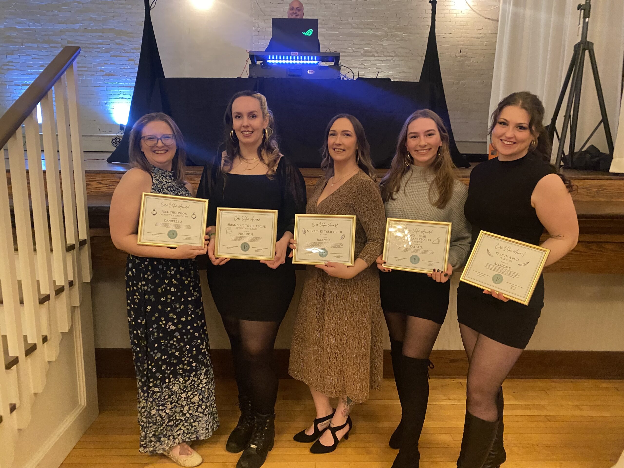 End of Year Core Value Recognition