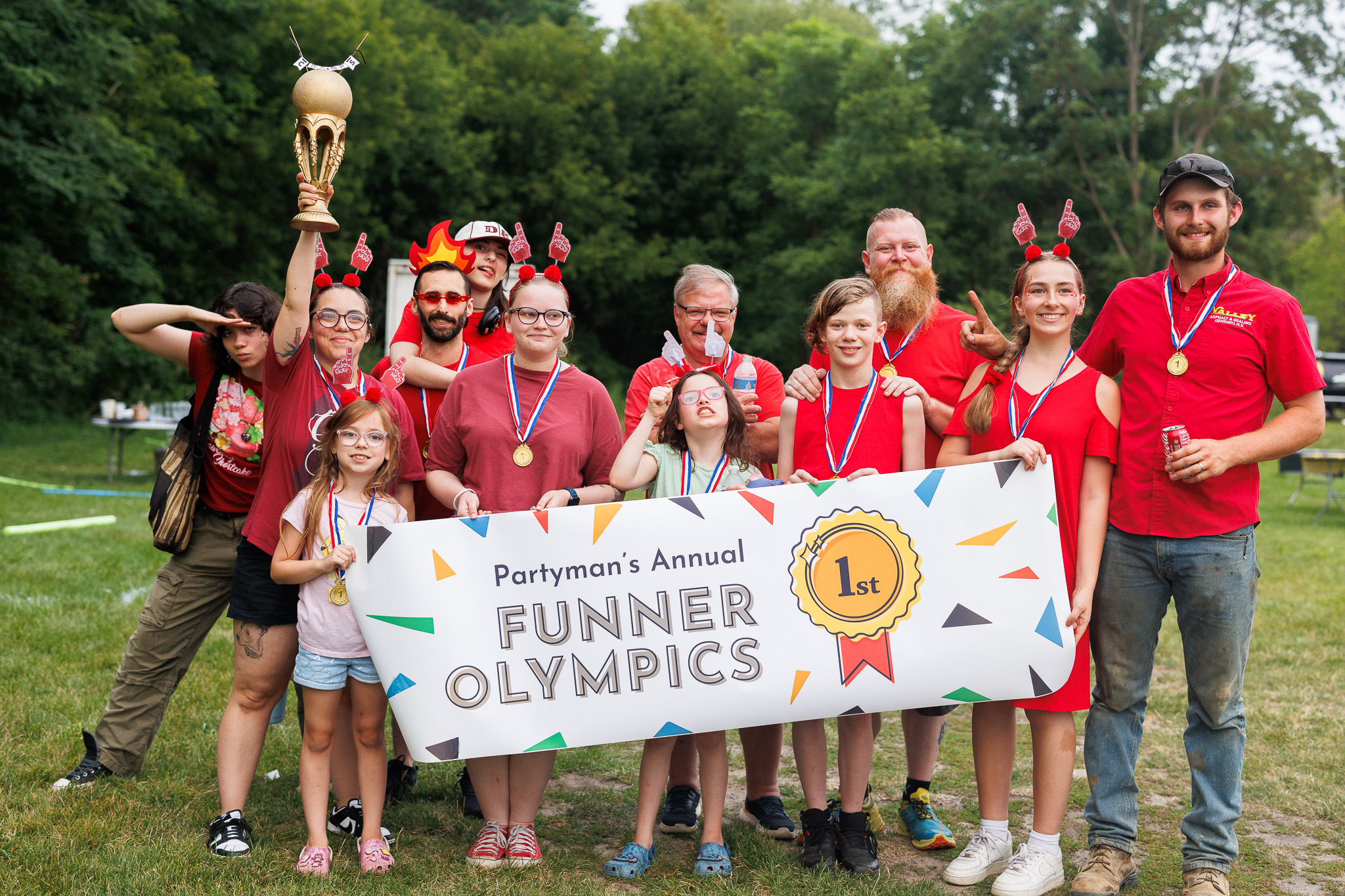 Funner Olympics 2026 First Place Red Team Winners