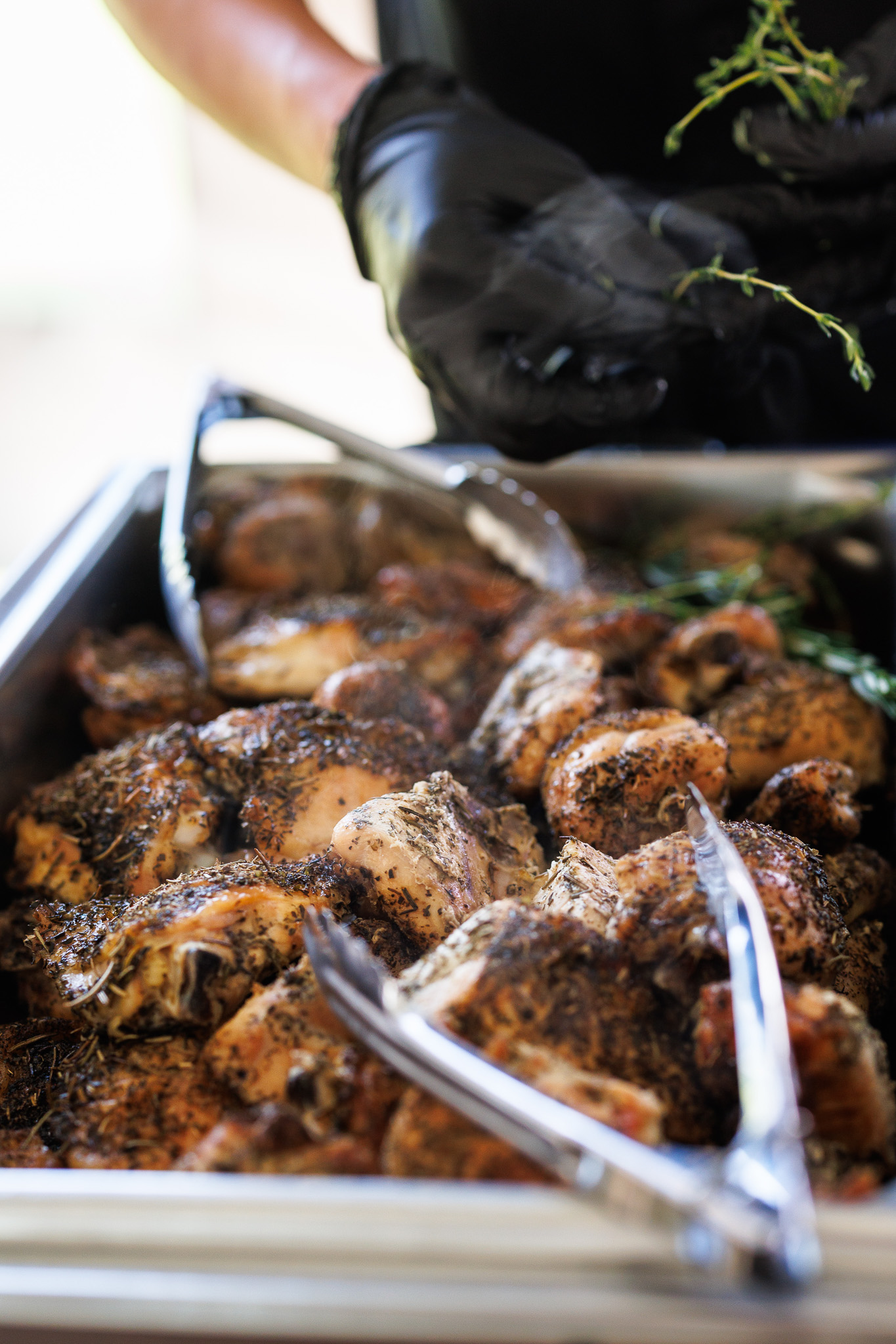 Herb-Roasted Chicken | Wedding Buffet Catering